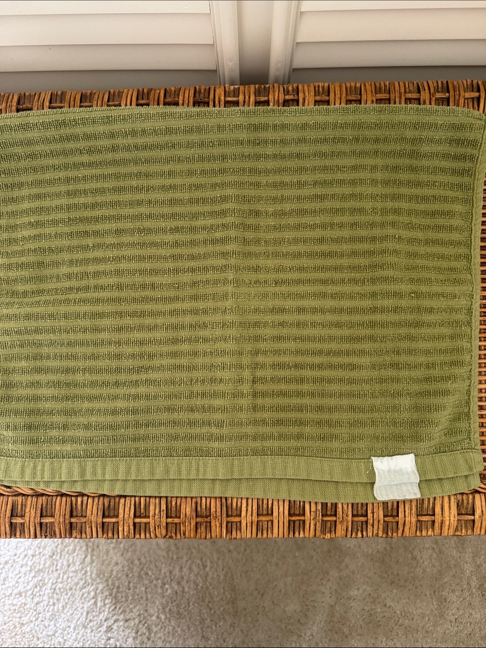 Green Pumpkin Patch Hand Towel - Picture 4 of 7